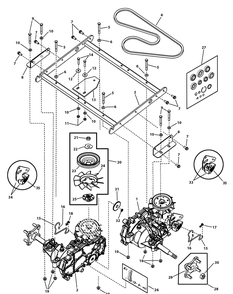 Part Location Diagram of 704288 Briggs and Stratton Bolt